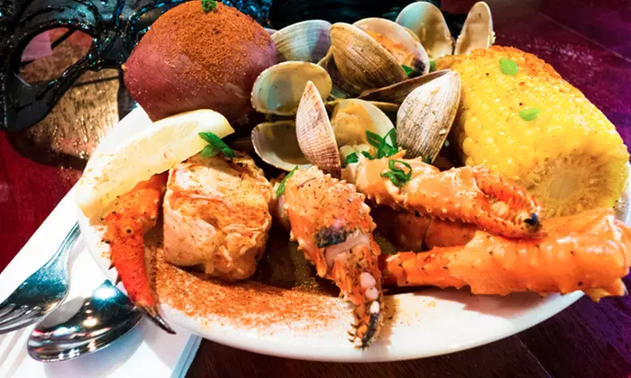 Louisiana-Style Seafood and Drinks at My Brother's Crawfish (50% Off). Two Options Available. - Primary Image