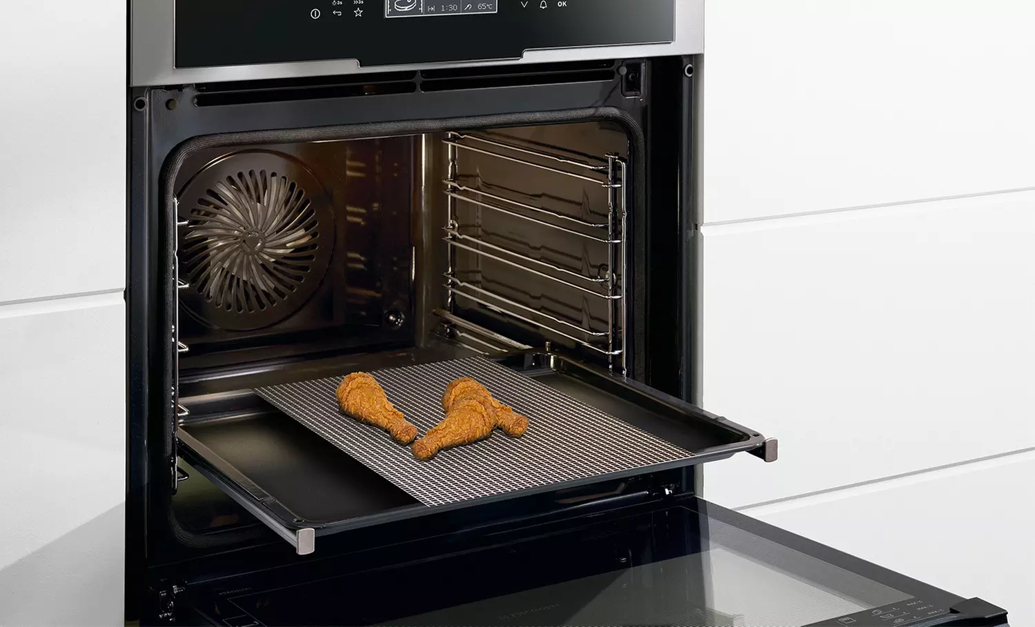 2-Pack of Fat-Free Crispy Cooker Mats. - Primary Image