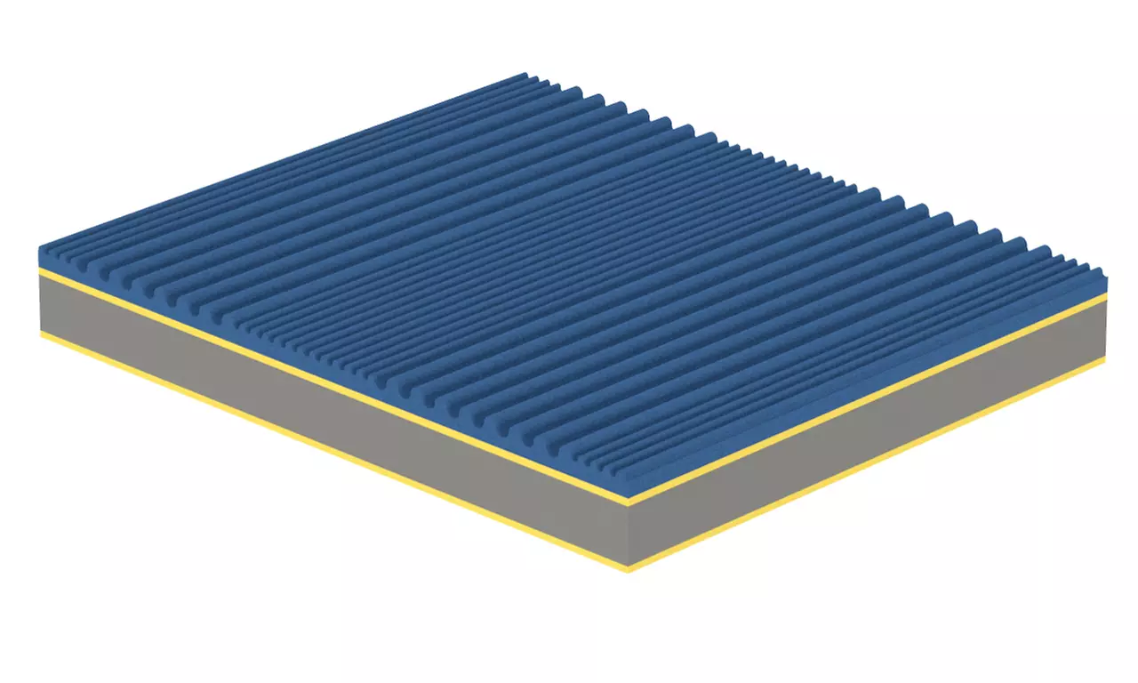 Materasso con 1600 molle e memory