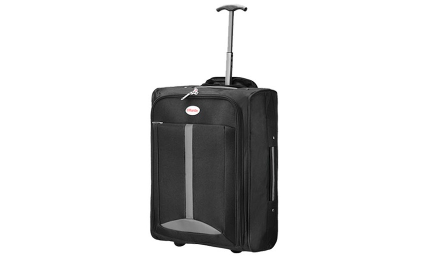 Image 4: Wheeled Cabin-Size Trolley Bag