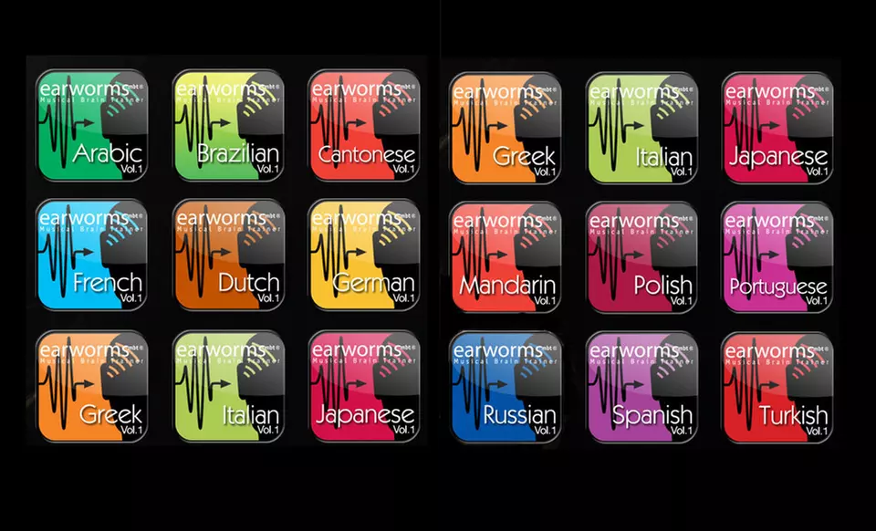 One, Two, or Three Volume 1 Earworms Musical Brain Trainer Foreign Language MP3 Downloads (Up to 63% Off) - Second Medium