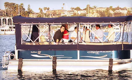 Luxury Pontoon-Boat Rentals for 1.5 or 2.5 Hours from Newport Pontoons (Up to 66% Off) - Primary Image