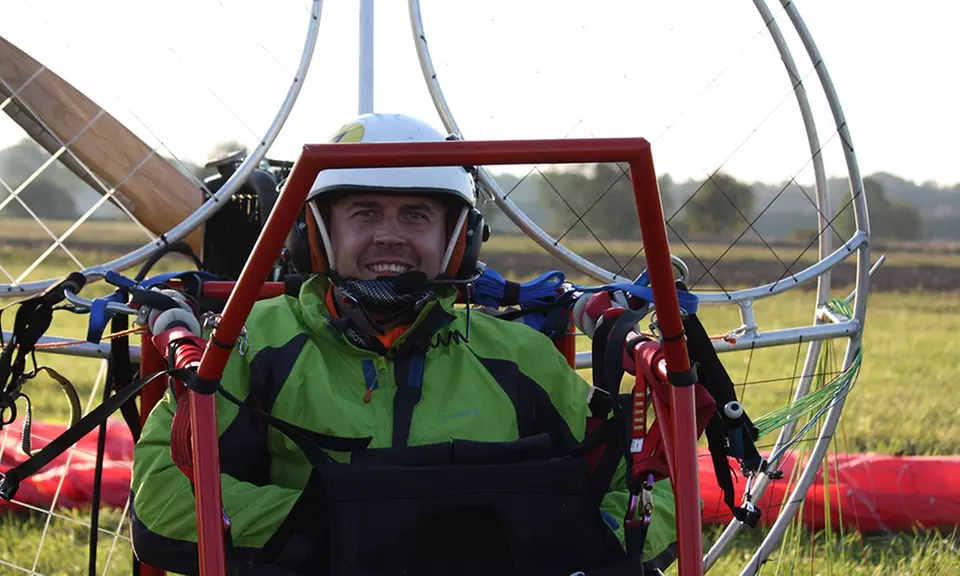 1 lub 2 loty widokowe motoparalotnią w okolicach Lublina