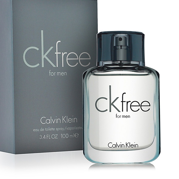 calvin klein ck free 3.4 oz men's eau de toilette