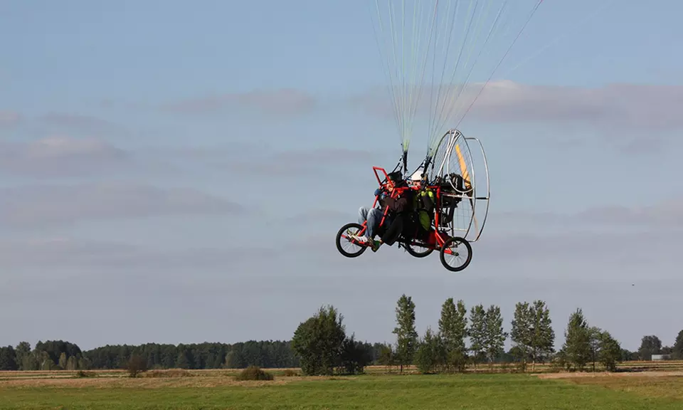 1 lub 2 loty widokowe motoparalotnią w okolicach Lublina