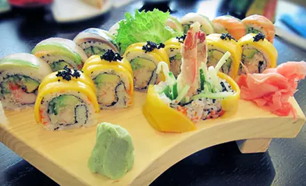$20 for $40 Worth of Sushi, Asian Food, and Drinks for Dinner at Asia Feast Sushi Bar  - Primary Image