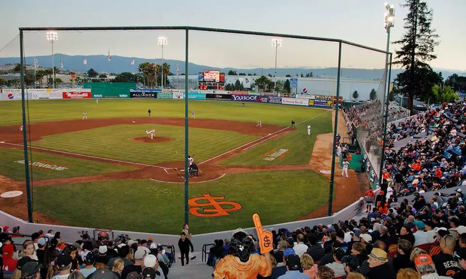 $49 for One Ticket to All San Jose Giants Home Games in April and May at San Jose Municipal Stadium ($270 Value) - Primary Image