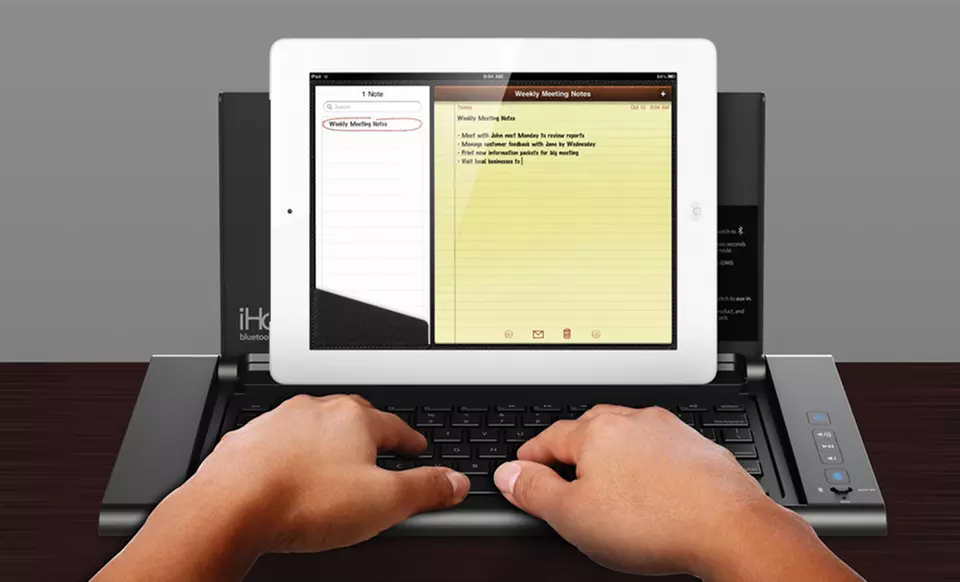 iHome iDM5 Wireless Bluetooth Keyboard Dock with Built in Speakers - Primary Image