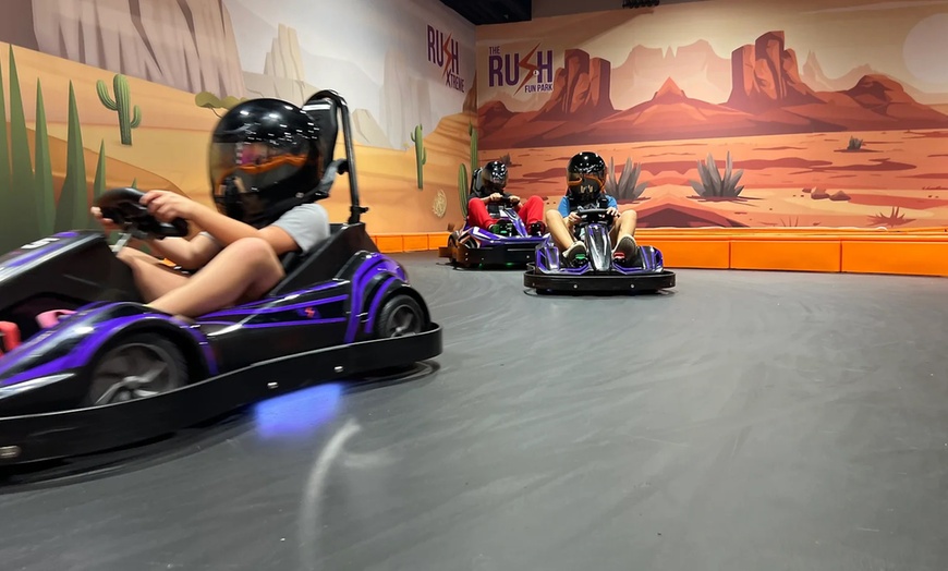 Image 4: Soft Play Pass with Choice of Go-Kart Session or Laser Tag Game  