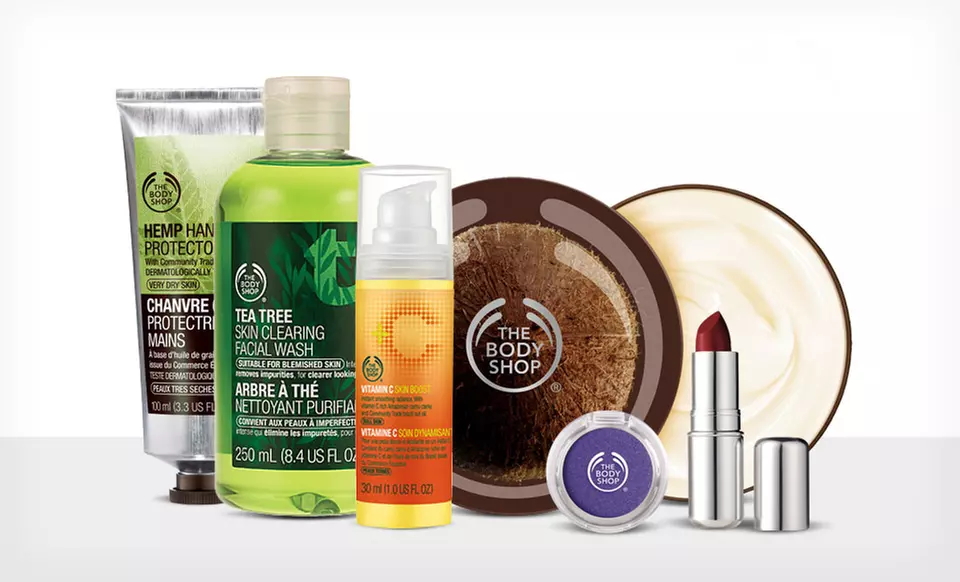 $10 for $20 Worth of Natural Skincare, Makeup, Hair, and Body Products from The Body Shop - Primary Image