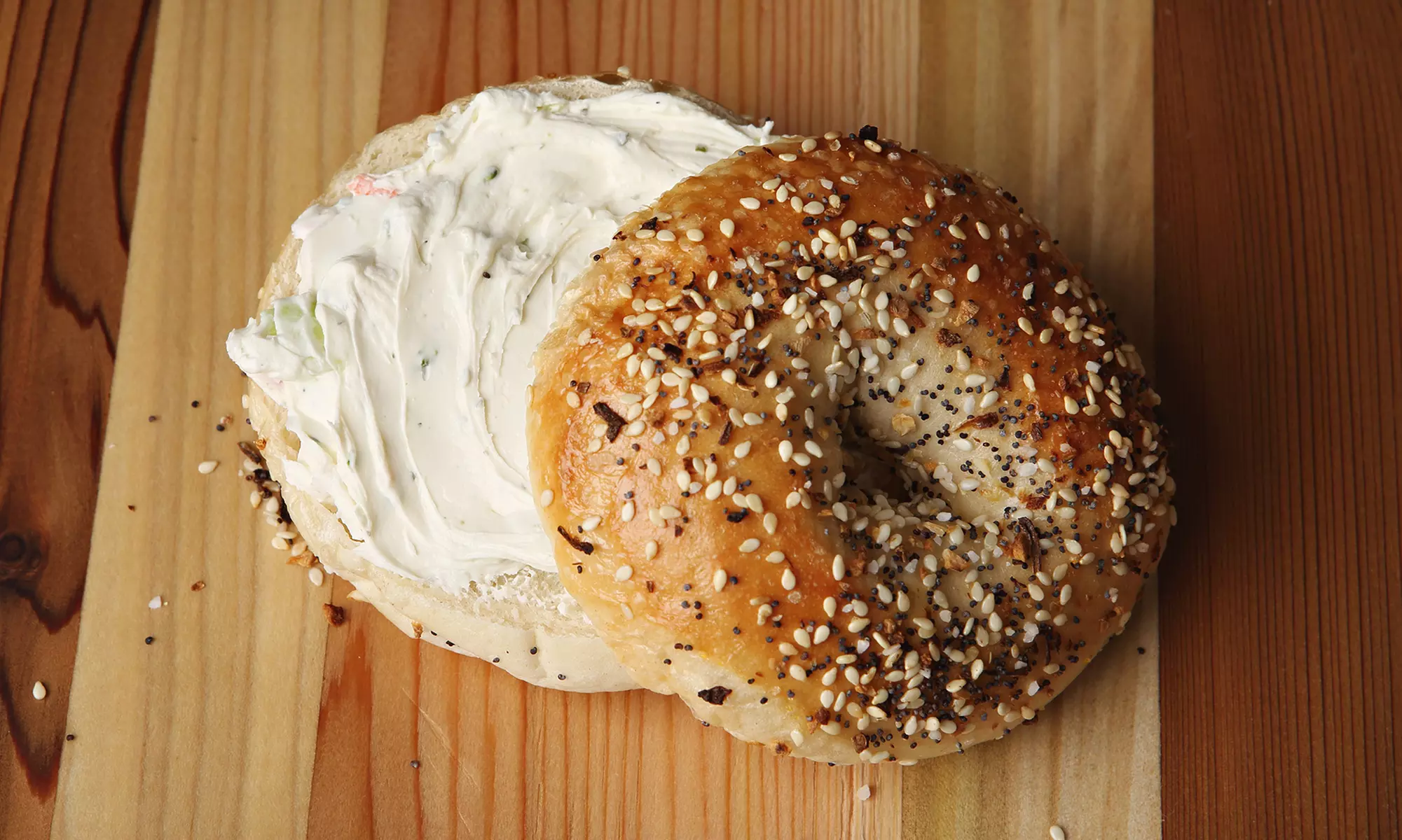 $12.99 for One Dozen Bagels and One Pound of Cream Cheese at Barry Bagels ($18.98 Value) - Primary Image