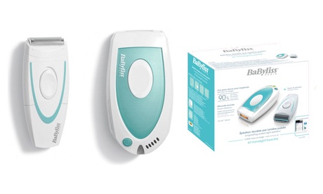 Epilatore a luce pulsata e rasoio elettrico Babyliss con garanzia Italia di 2 anni