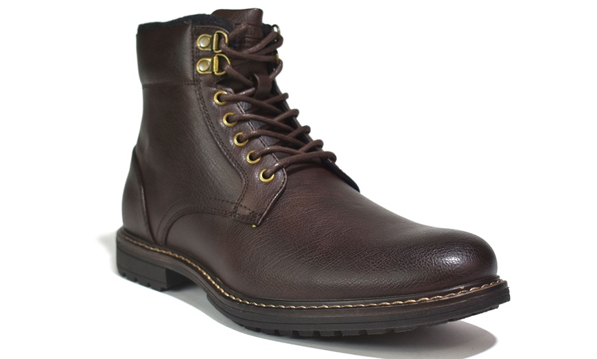 Image 3: Men's Lace Up Ankle Boots