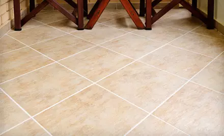 Tile and Grout Cleaning up to 100 Square Feet with Optional Sealing from Above The Rest Inc. (51% Off) - Primary Image