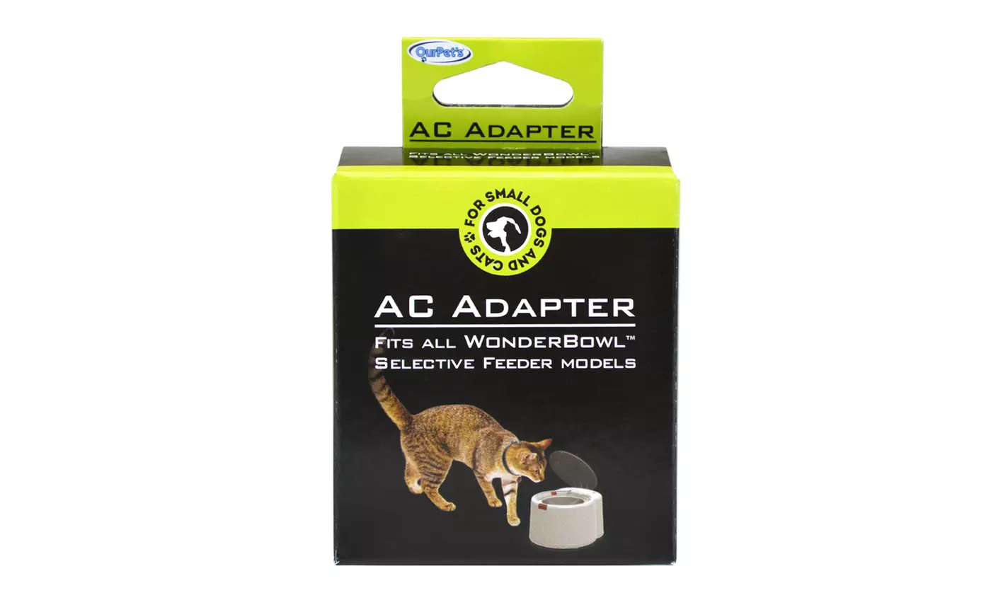 Wonderbowl Selective Pet Feeder Bowl, Pet Tag, or AC Adapter from $7.99–$34.99 - Second Medium