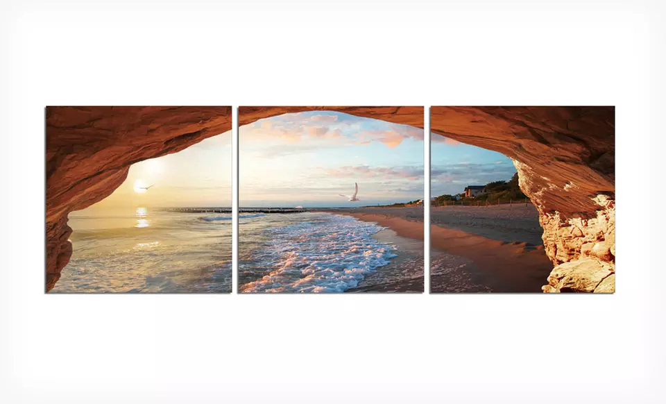 $99.99 for a Wood-Mounted Triptych ($220 List Price). Multiple Prints Available. Free Shipping and Returns. - Second Medium