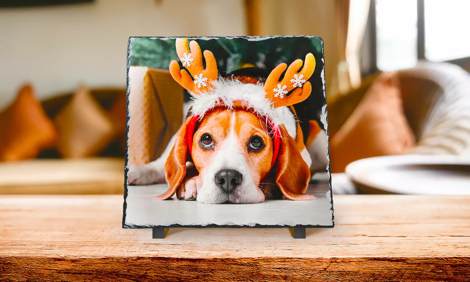 Personalised Stone Photo Slate