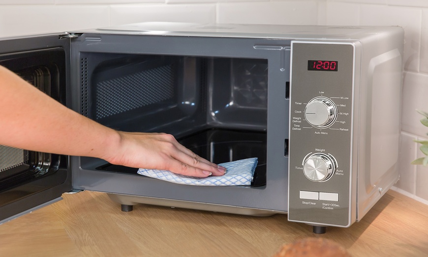 Image 3: Russell Hobbs Flatbed Microwave