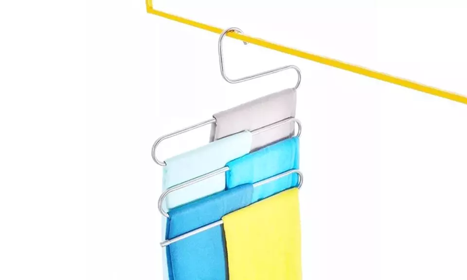 2 cintres pantalon 5 barres - Primary Image