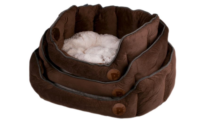 Image 1: Petface Small Oval Pet Bed