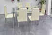 Glass Dining Table and Six Chairs or Set of Two or Four Chairs - Image 2