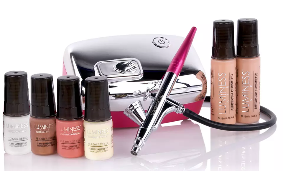 Luminess Air Heiress Airbrush Makeup System with Makeup Starter Kit. Multiple Foundation Colors Available.  - Primary Image