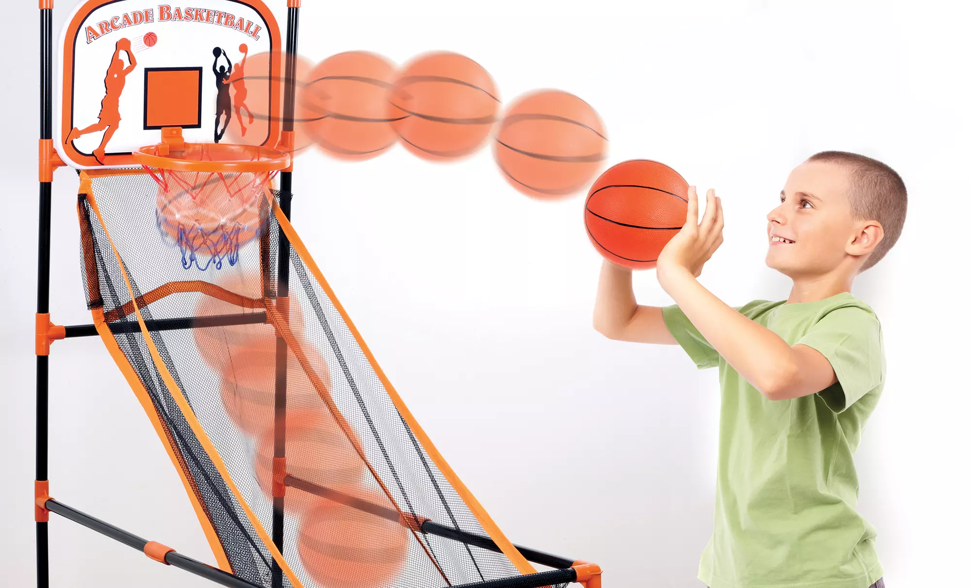 Arcade-Style Basketball Game - Primary Image