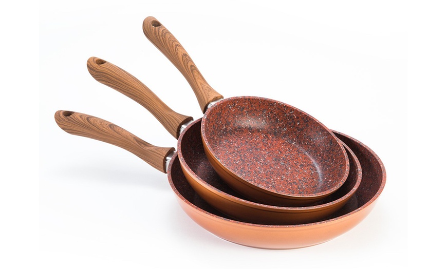 Image 5:  JML Copper Stone Non-Stick Pans