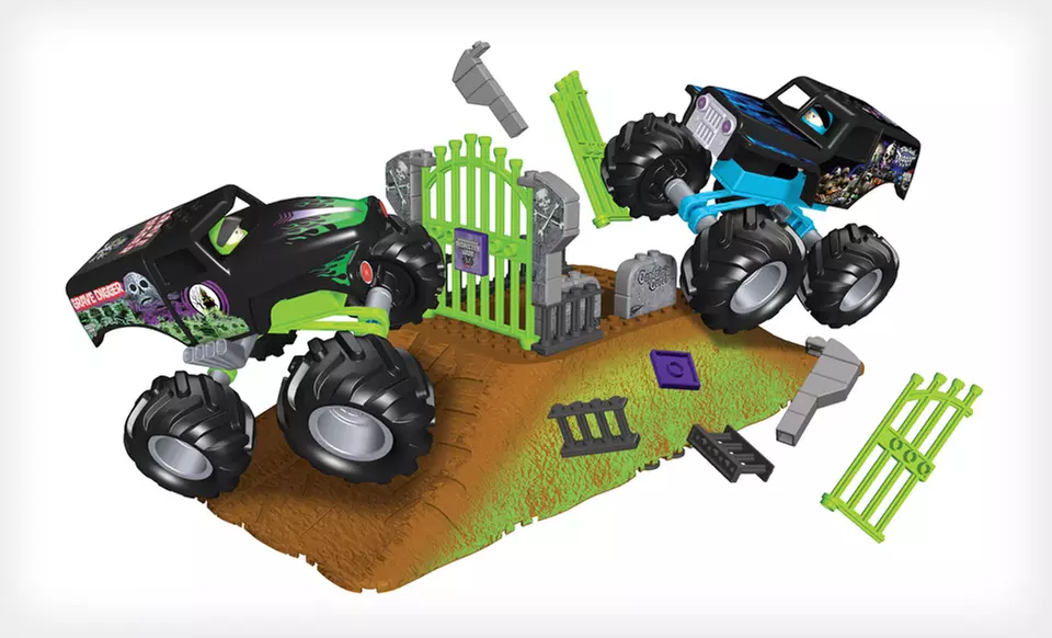 $5.99 for a K'Nex Grave Digger vs. Son-Uva Digger Truck-Building Set ($25 List Price) - Primary Image