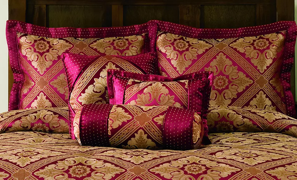 7-Piece Santiago Jacquard Comforter Set - Second Medium