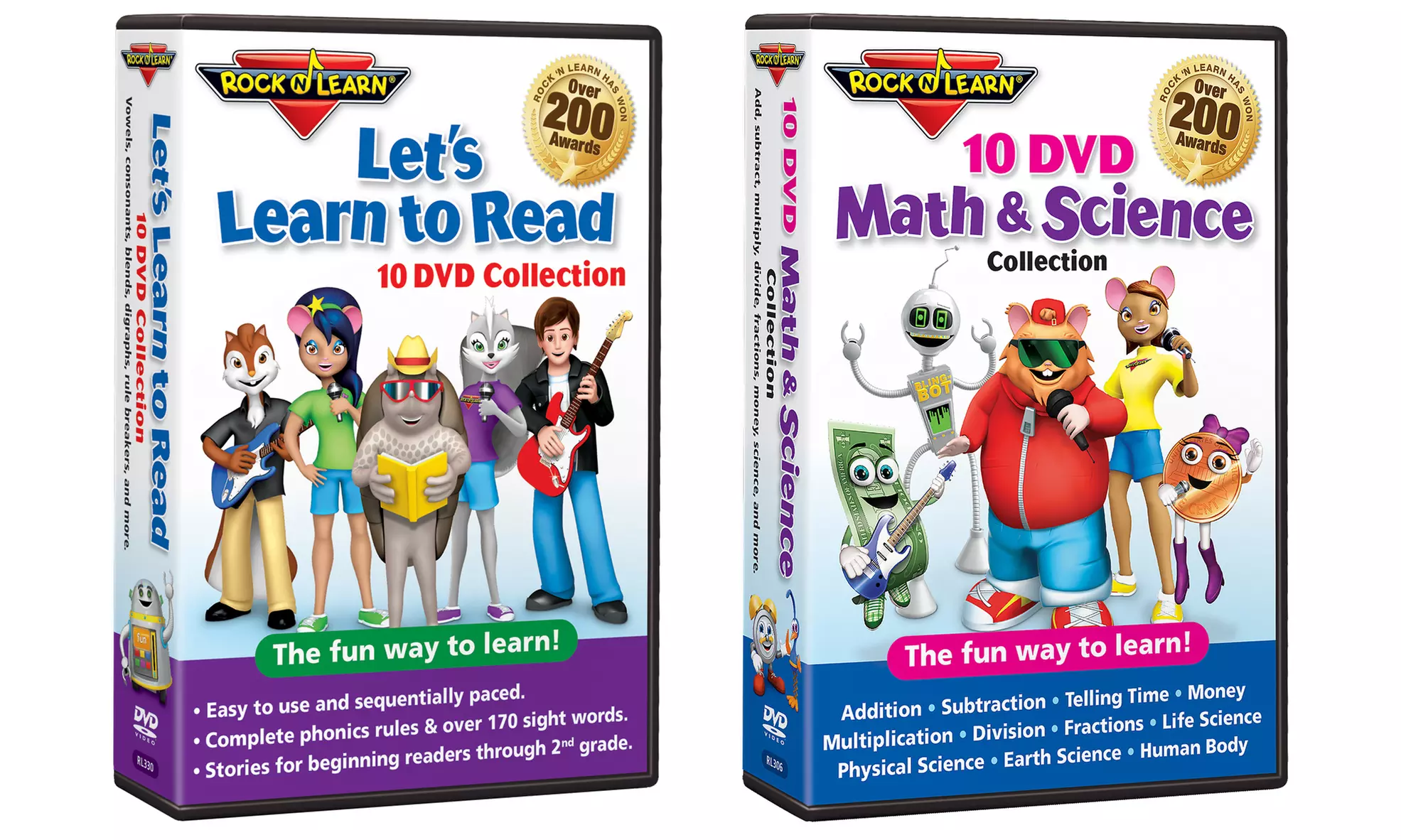 Rock 'N Learn Educational DVD Bundle (20-Piece) - Primary Image