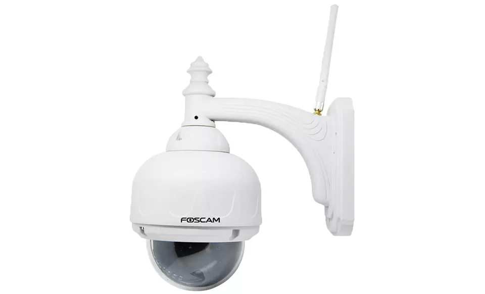 Foscam Wireless Outdoor Pan/Tilt IP Surveillance Camera with Night Vision and Motion Detection (FI8919W). - Second Medium