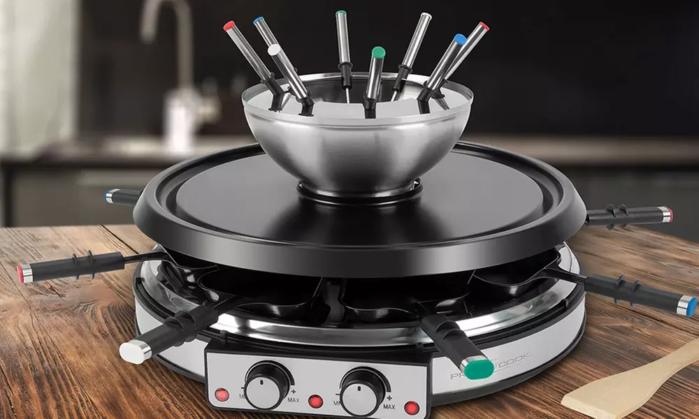 Appareil à raclette et fondue Proficook