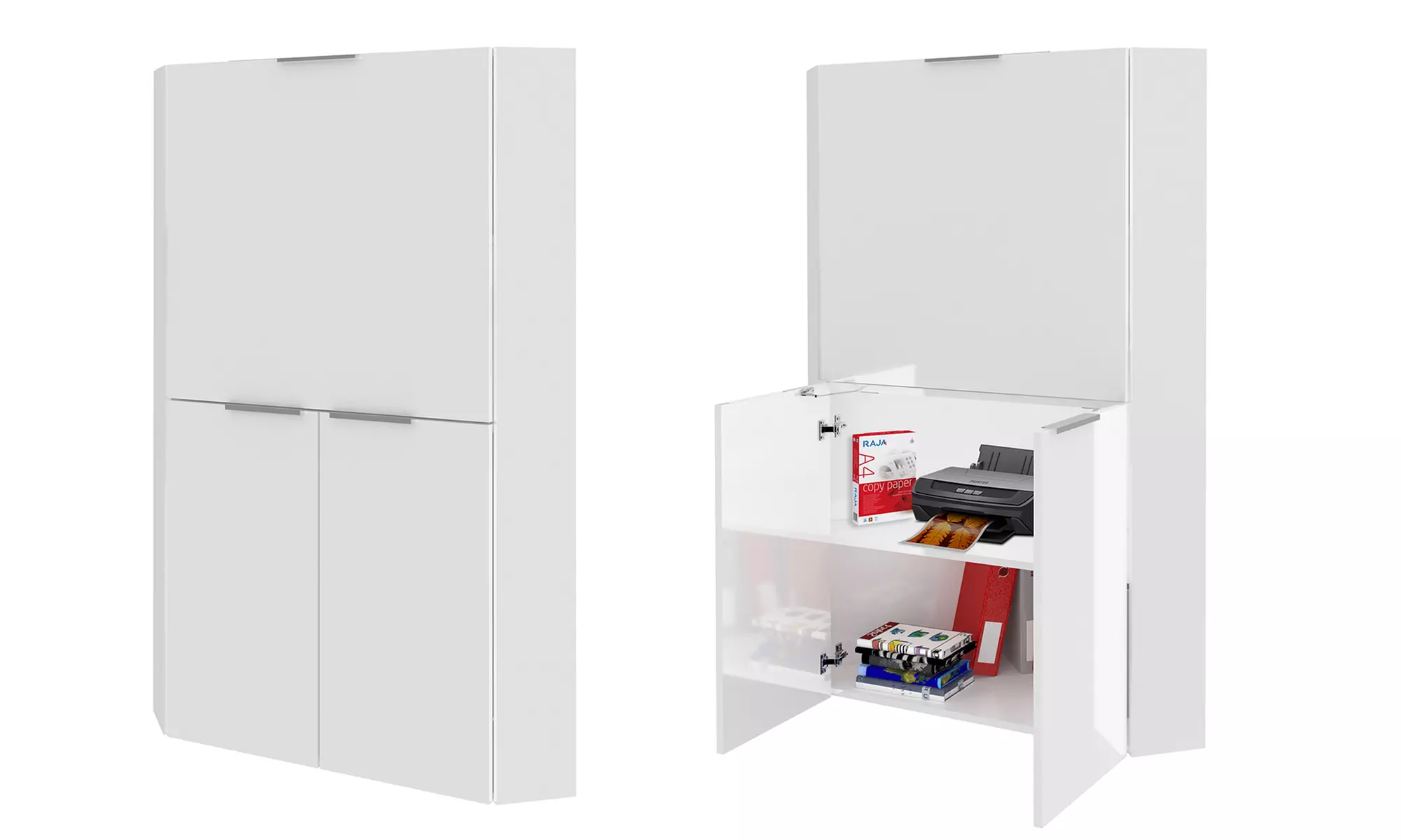 Scrivania angolare o scrivania regolare