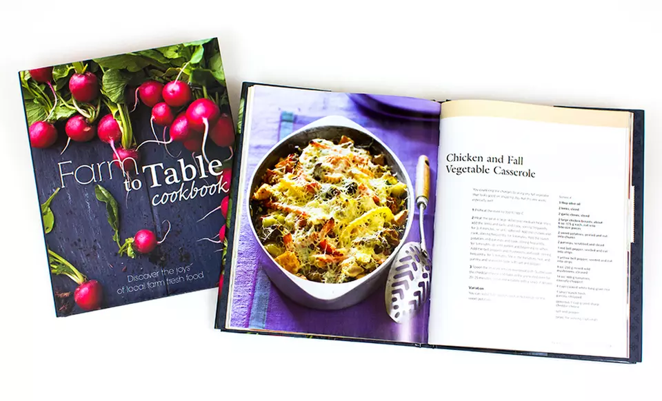 Farm to Table Organic Cookbook - Primary Image