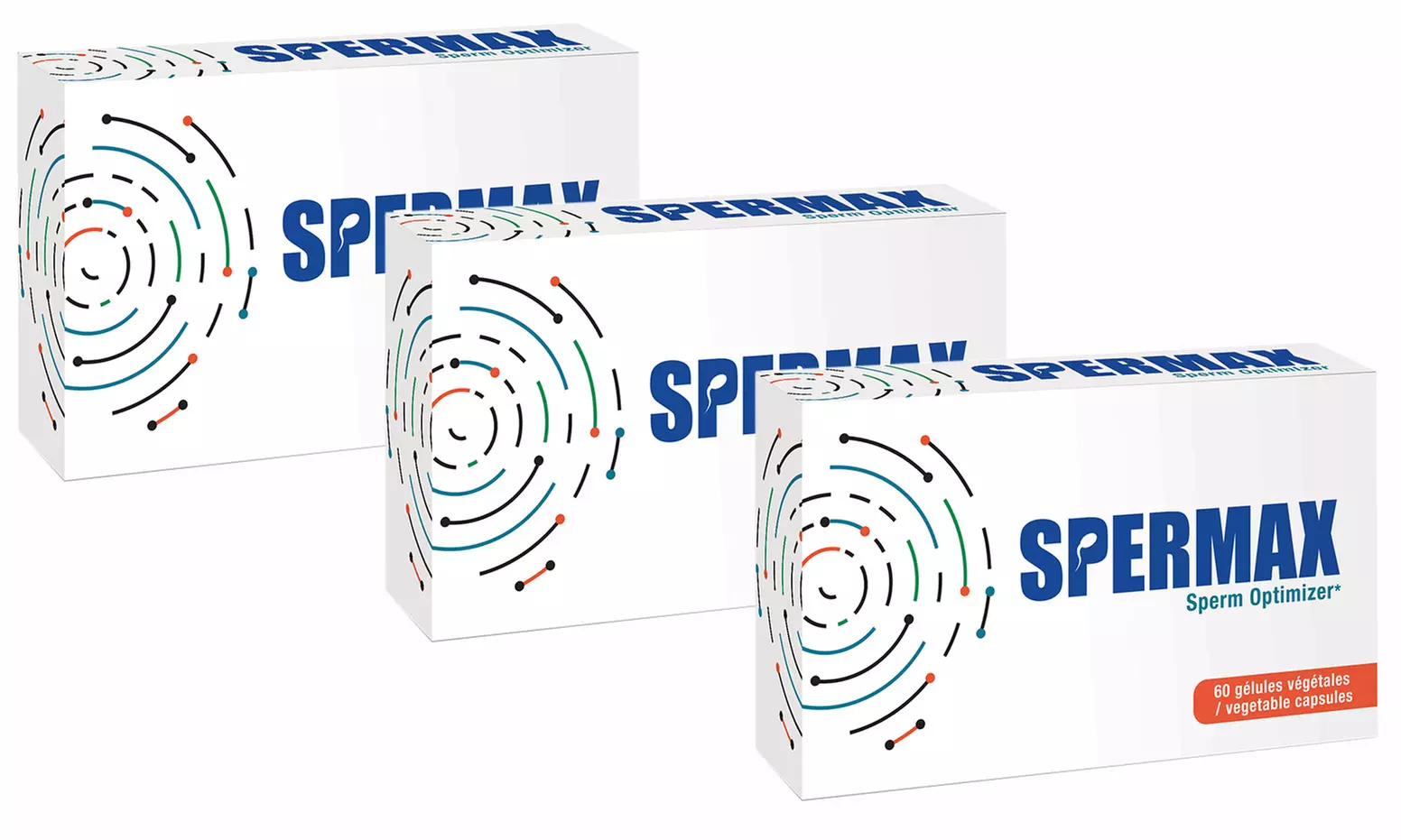 Spermax aphrodisiaque, 60, 120 ou 180 gélules - Second Medium