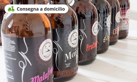 Box di 12 birre da 33 cl o 6 birre da 75 cl dal Birrificio Valdarno Superiore. Consegna gratuita a domicilio