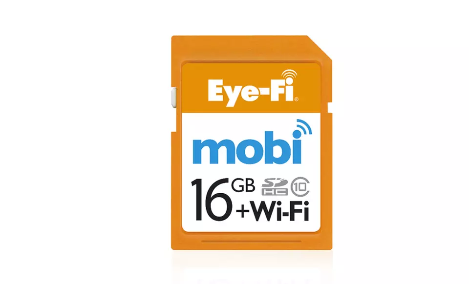 Eye-Fi Mobi SDHC Class 10 Wireless Memory Card.﻿ 16GB and 32GB Options Available.﻿ Free Returns. - Second Medium