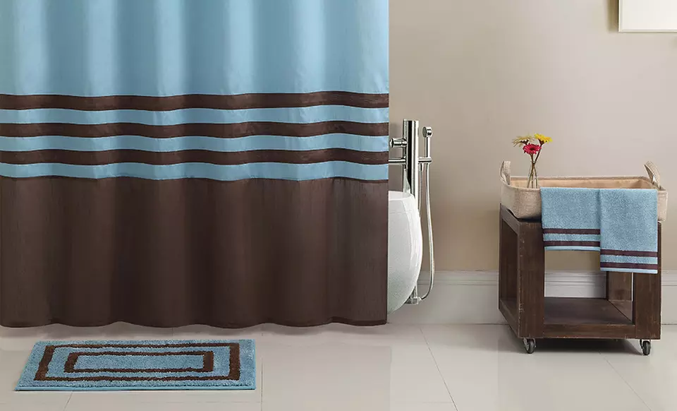 17-Piece Hotel Bath Set with Bath Mat, Towels, and Bath Basket. Free Returns. - Primary Image