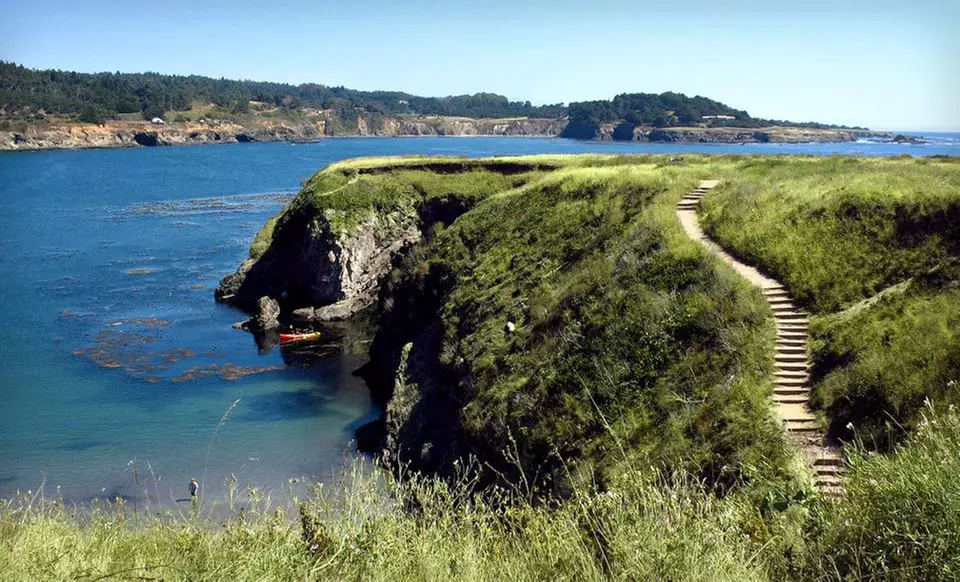 One- or Two-Night Stay with a Bottle of Wine at Hill House Inn in Mendocino, CA - Primary Image
