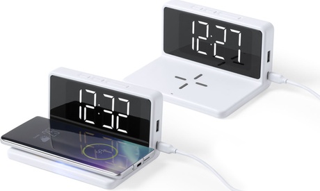 Sveglia-caricabatteria Smartek SMTK-6512 con tecnologia wireless