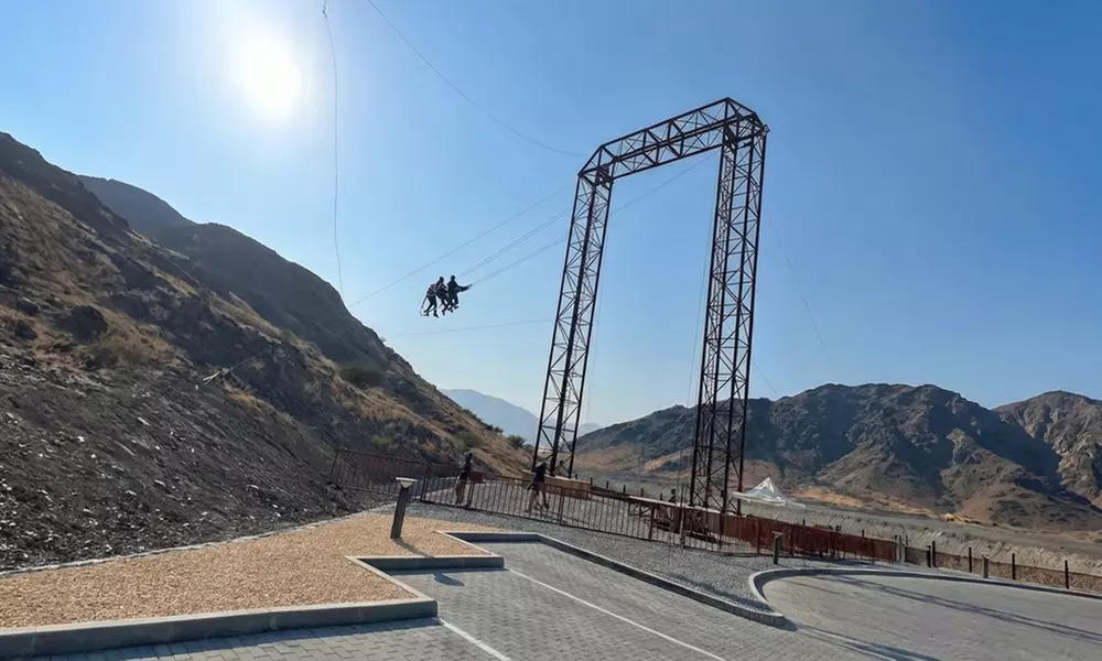 Zipline Thrill Experience at Fujairah Adventure Park