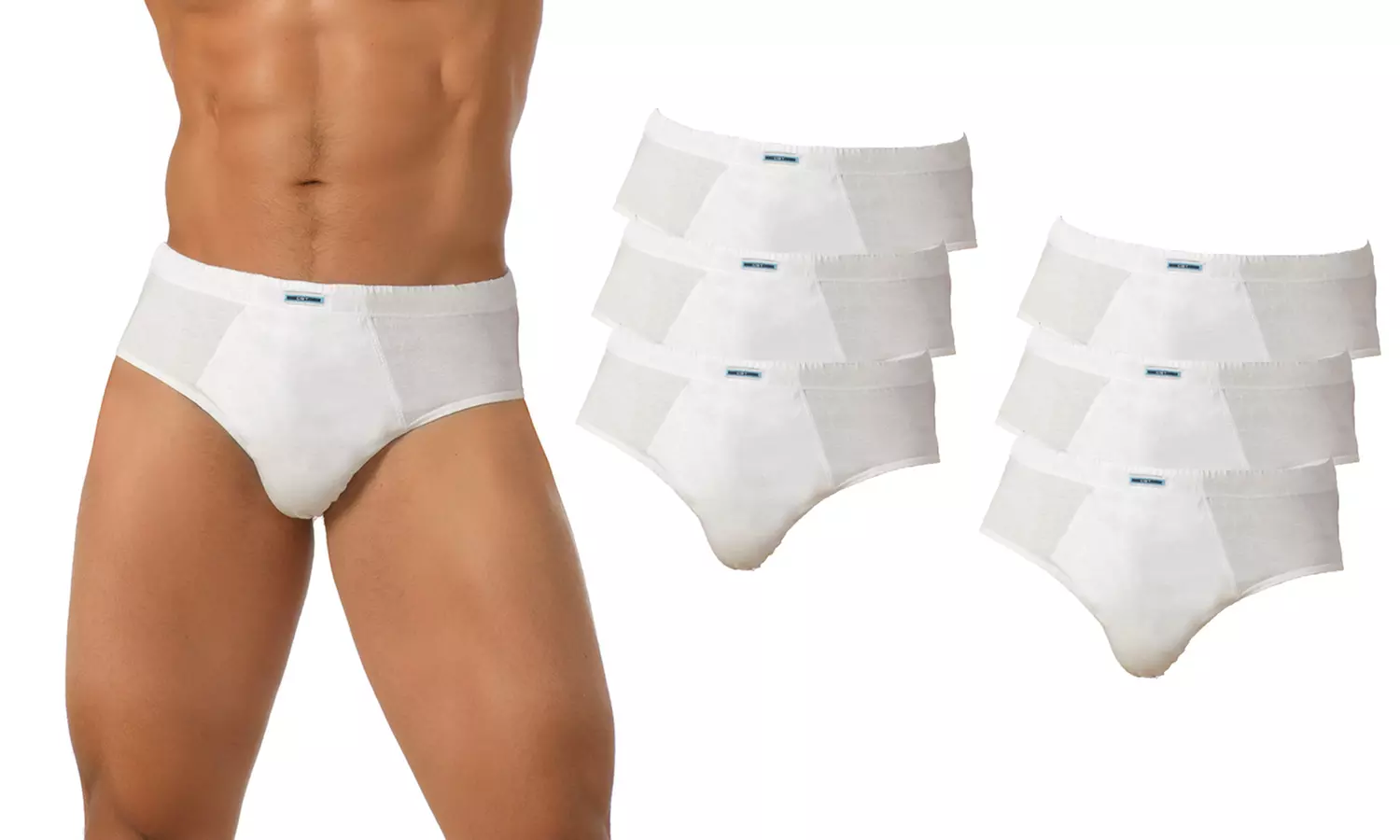 Set di 6 o 12 slip uomo