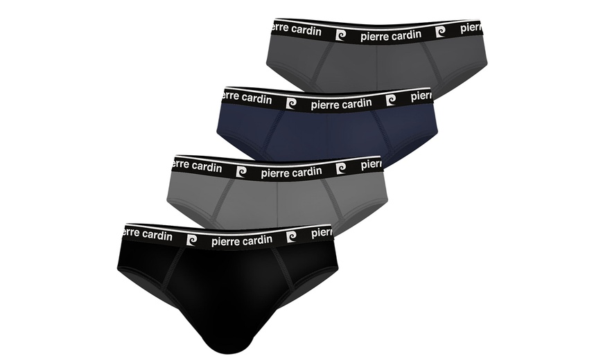 Image 3: Lot de 4 ou 8 slips Pierre Cardin pour homme en coton