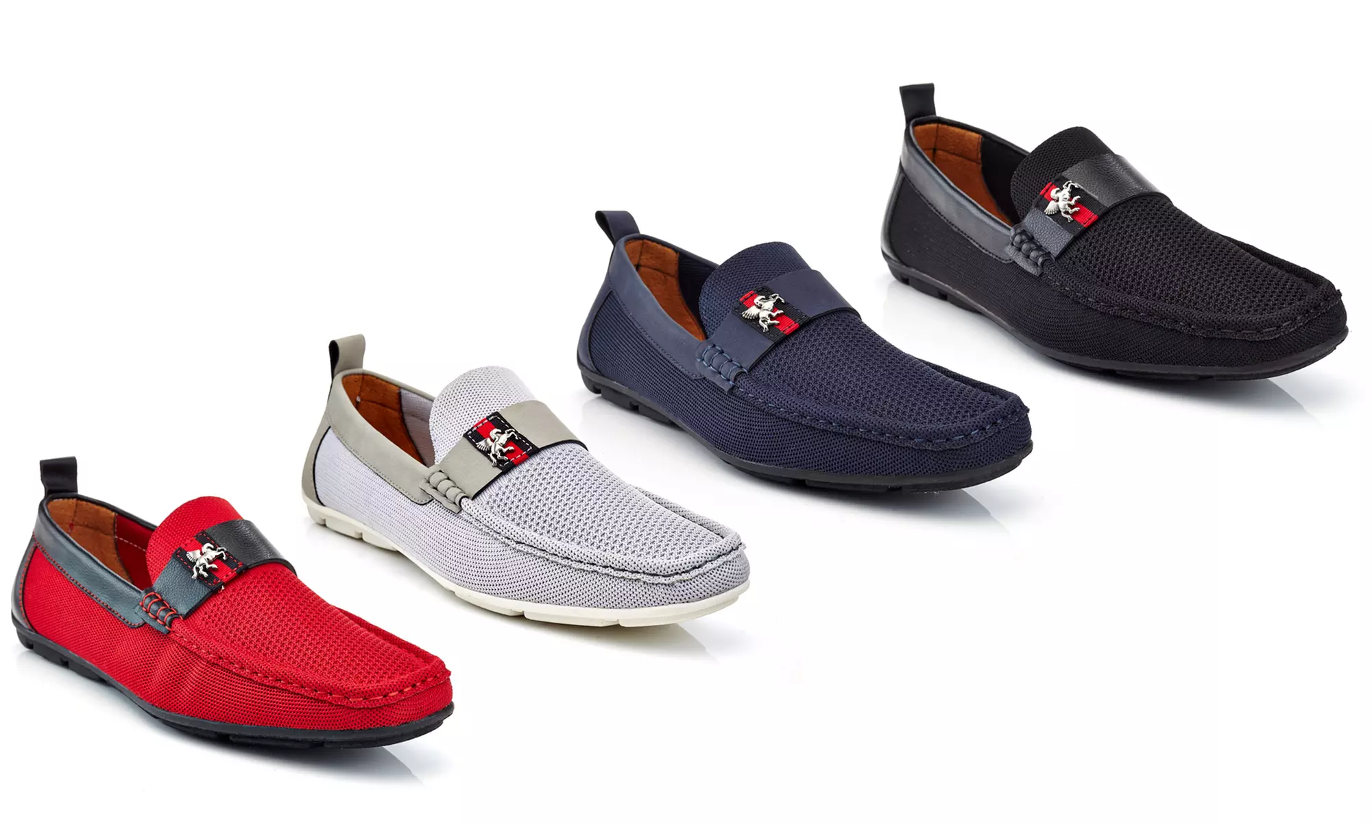 Solo Men's Comfort Fabric Walking Loafers - Primary Image