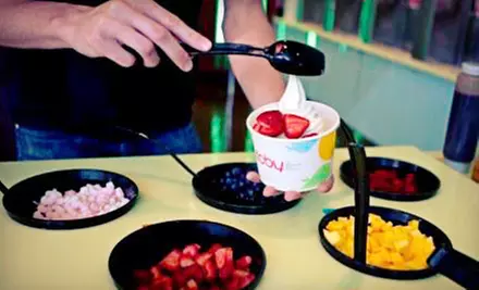 Frozen Yogurt at TCBY (Half Off). Two Options Available. - Primary Image