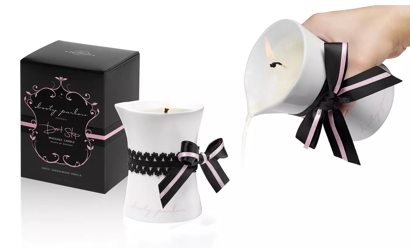 Booty Parlor Don't Stop Massage Candle - Primary Image