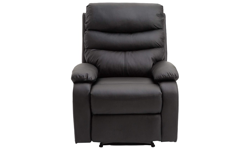 Image 9: Padded Recliner Armchair