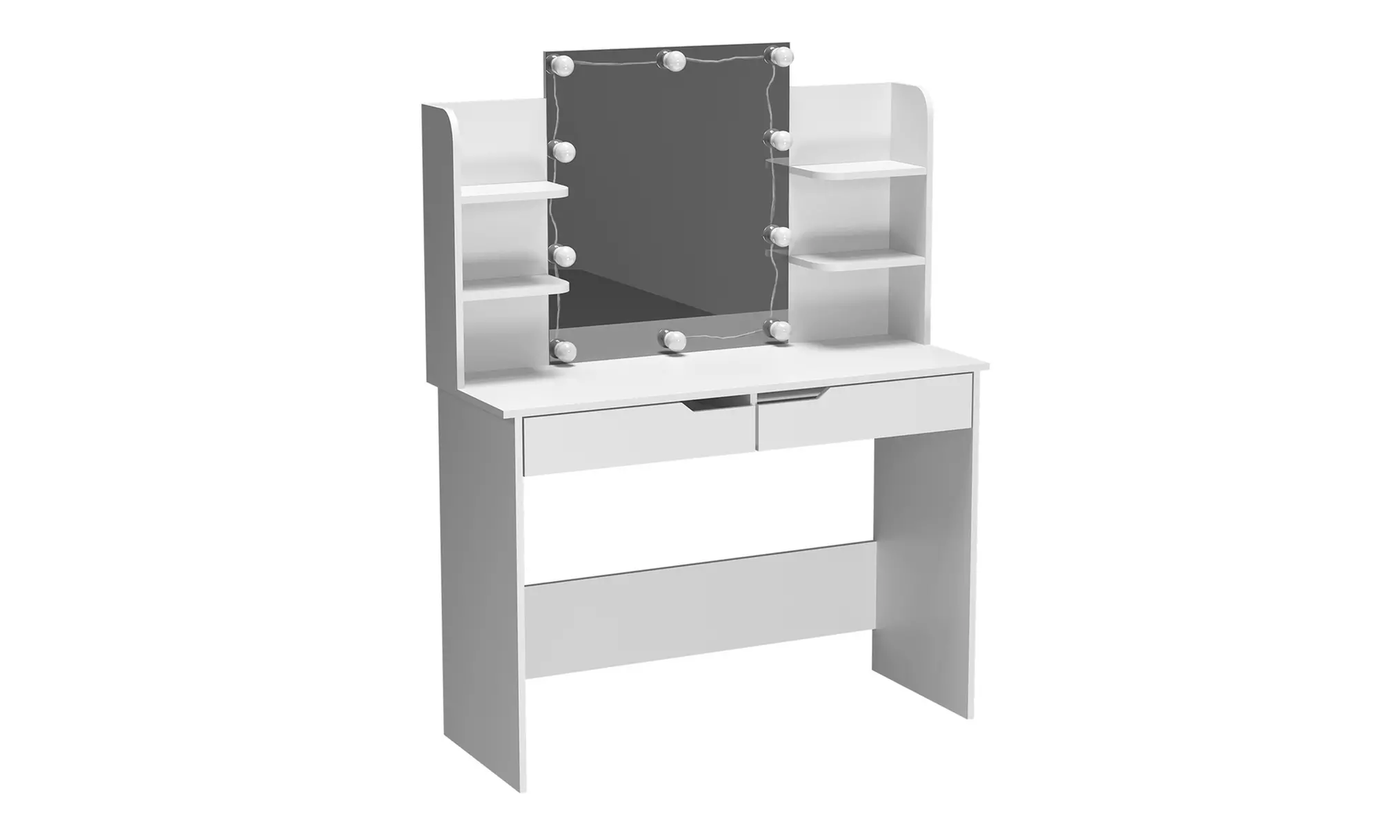 Home Deluxe Schminktisch „KYLIE“ mit Spiegel und LED-Beleuchtung
