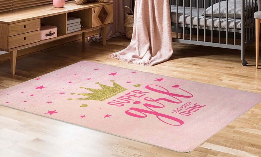 Image 15: Tapis décoratifs pour petites filles 